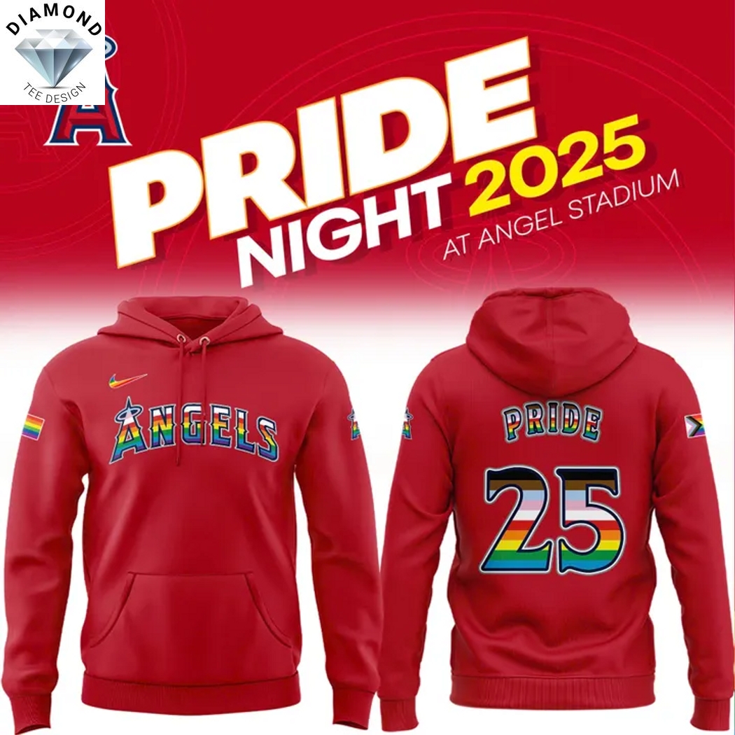 Los Angeles Angels Pride Night 2025 Hoodie Los Angeles Angels Pride Night 2025 Hoodie