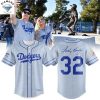 Los Angeles Dodgers Snoopy Cute Baseball Jersey