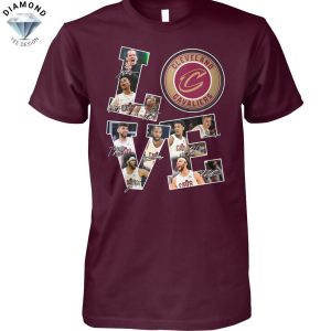 Love Cleveland Cavaliers Basketball Signature Unisex T-Shirt