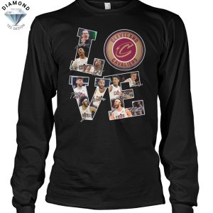 Love Cleveland Cavaliers Basketball Signature Unisex T-Shirt