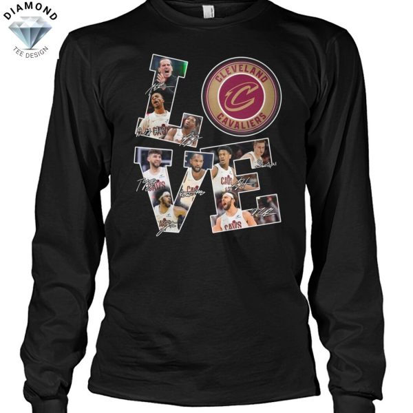 Love Cleveland Cavaliers Basketball Signature Unisex T-Shirt