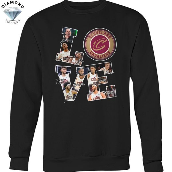 Love Cleveland Cavaliers Basketball Signature Unisex T-Shirt