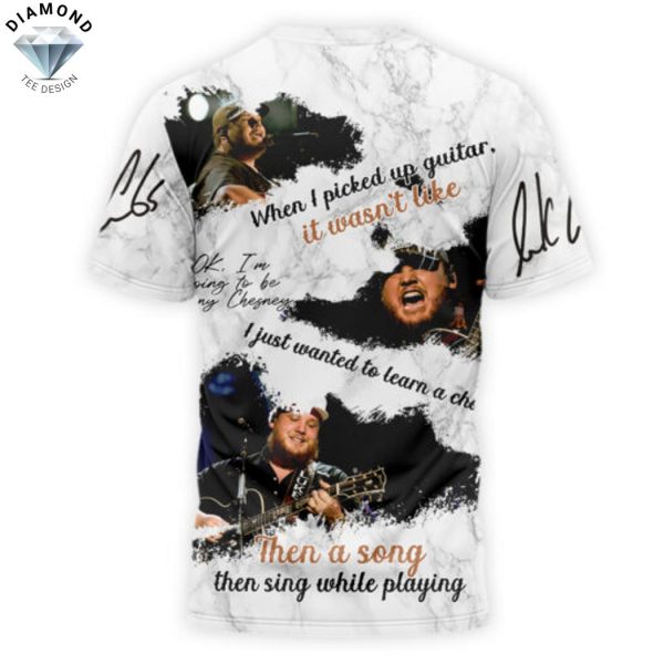 Luke Combs When I Picked Up Guitar It Wasnt Like 3D T-Shirt