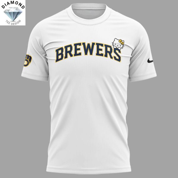 Milwaukee Brewers Sweety Kitty 2025 3D T-Shirt