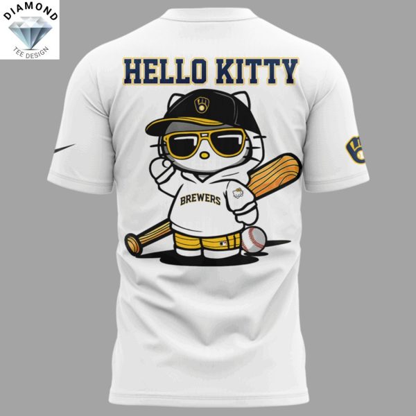 Milwaukee Brewers Sweety Kitty 2025 3D T-Shirt