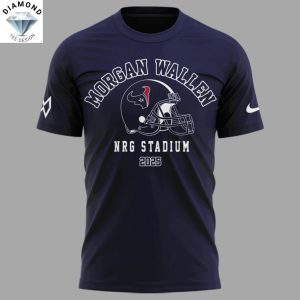 Morgan Wallen x Houston Texans NRG Stadium 2025 Tour 3D T-Shirt