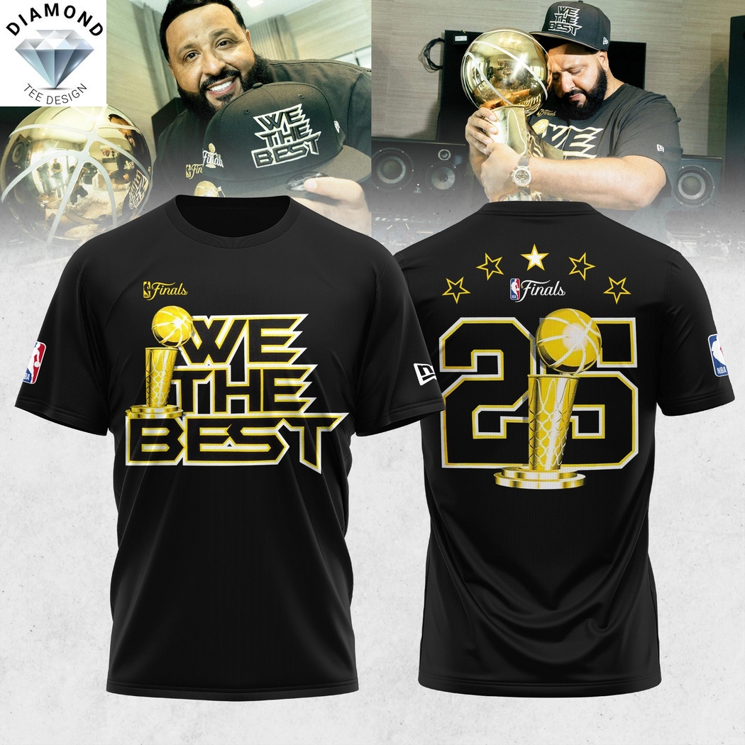 NBA Finals x DJ Khaled We The Best 3D T-Shirt NBA Finals x DJ Khaled We The Best 3D T-Shirt
