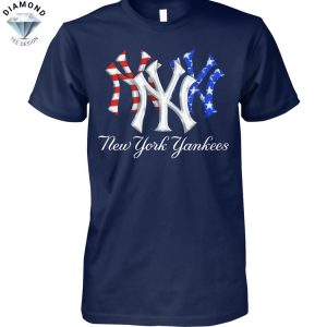 New York Yankess Red White And Blue Unisex T-Shirt