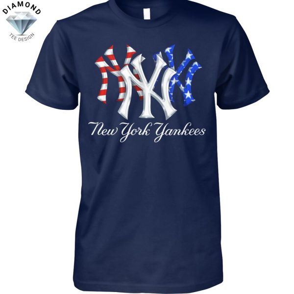 New York Yankess Red White And Blue Unisex T-Shirt