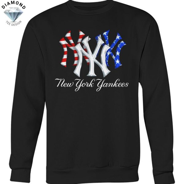 New York Yankess Red White And Blue Unisex T-Shirt