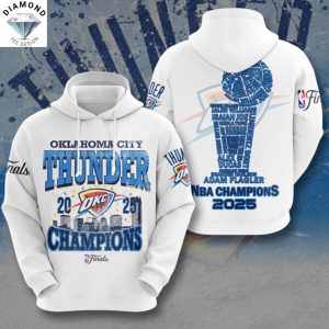 Oklahoma City Thunder 2025 Champions Finals Hoodie