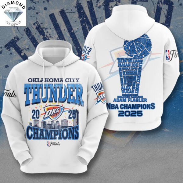 Oklahoma City Thunder 2025 Champions Finals Hoodie