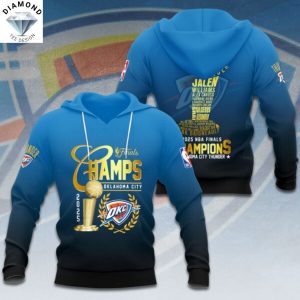 Oklahoma City Thunder Finals Champs 2025 Hoodie