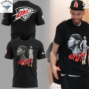 Oklahoma City Thunder The Mvp NBA 2024-2025 3D T-Shirt