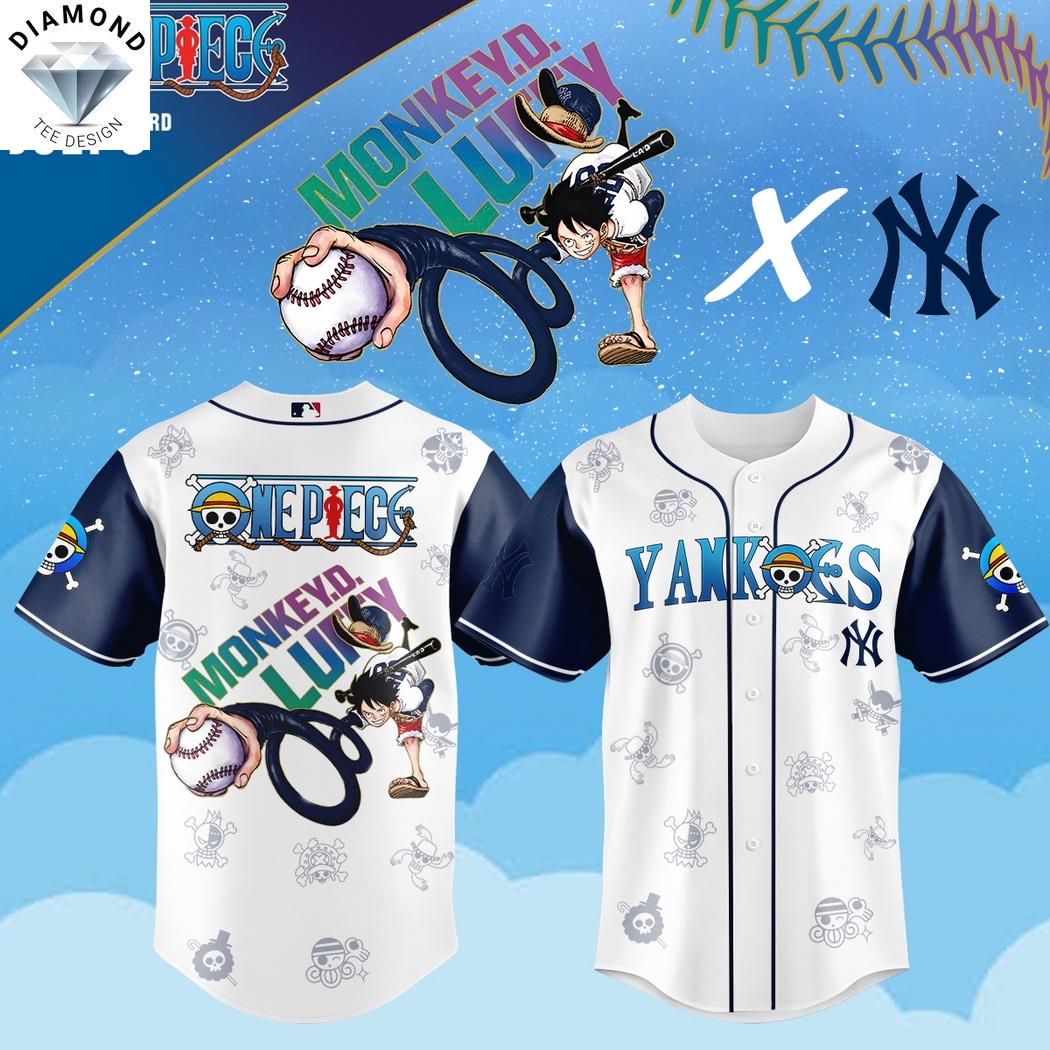 One Piece Night With The New York Yankees Baseball Jersey One Piece Night With The New York Yankees Baseball Jersey