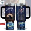 Personalized Lynyrd Skynyrd One More From The Fans Tumbler With Handle And Straw