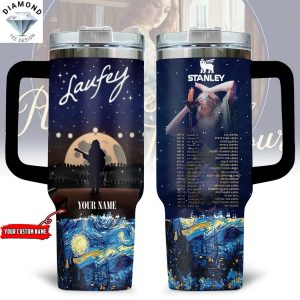 Personalized Laufey Tumbler With Handle And Straw