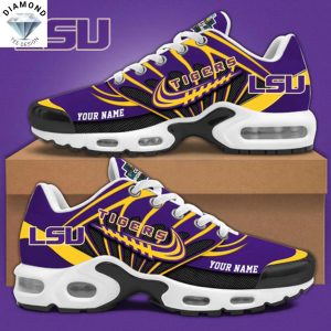 Personalized LSU Tigers NCAA National Champions 2025 Air Max Plus Shoes