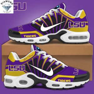 Personalized LSU Tigers NCAA National Champions Air Max Plus Shoes