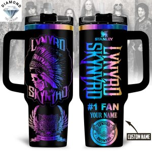 Personalized Lynyrd Skynyrd One More From The Fans Tumbler With Handle And Straw