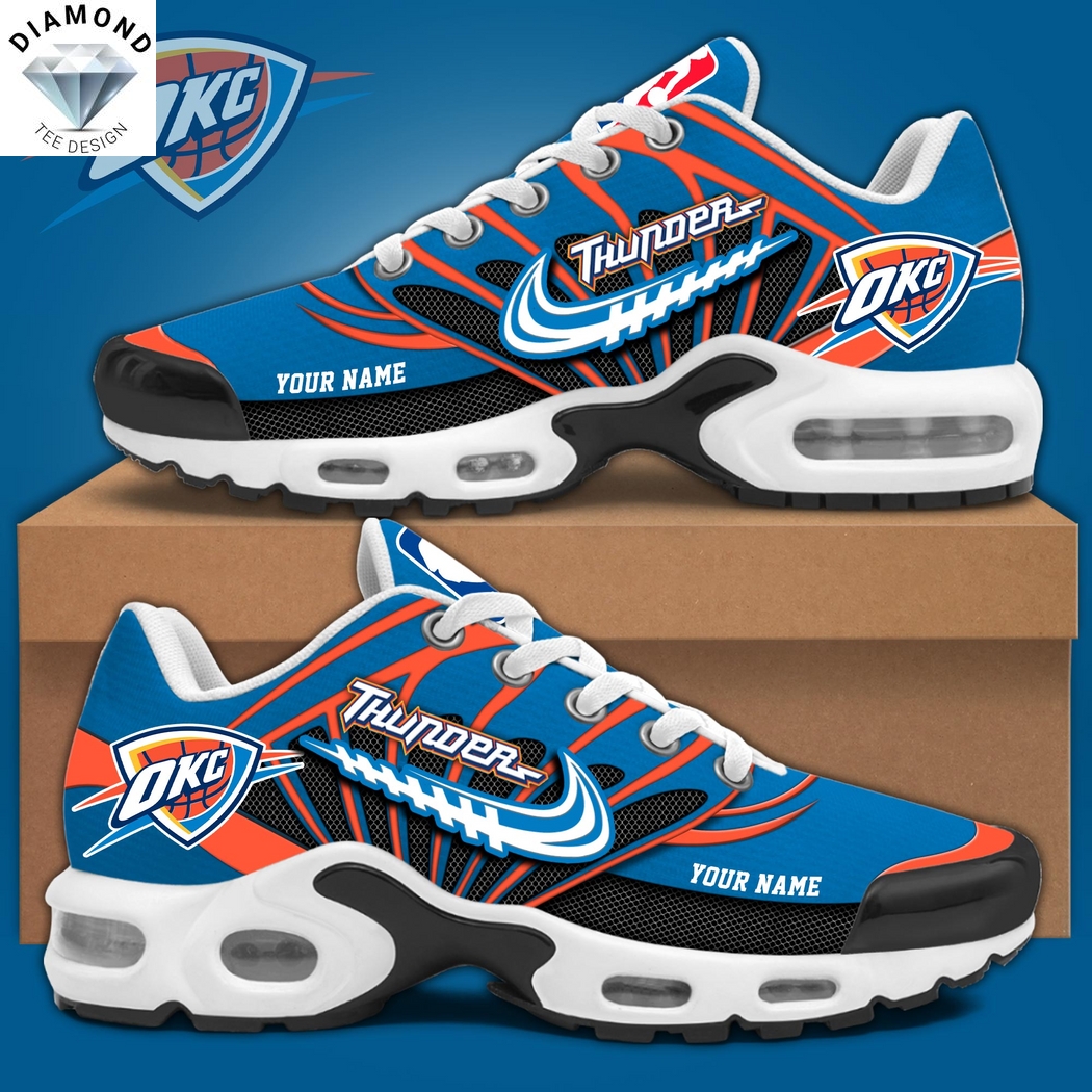 Personalized Oklahoma City Thunder 2025 Air Max Plus Shoes Personalized Oklahoma City Thunder 2025 Air Max Plus Shoes