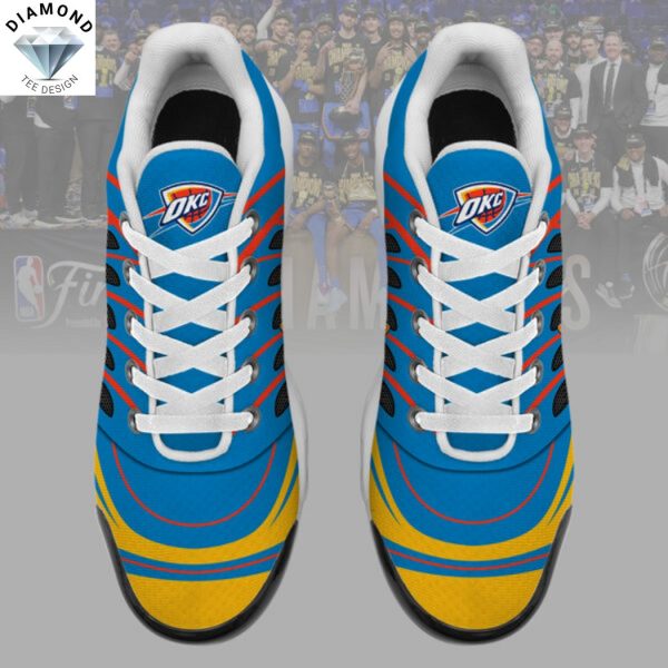 Personalized Oklahoma City Thunder 2025 National Basketball Association Champions Air Max Plus Shoes