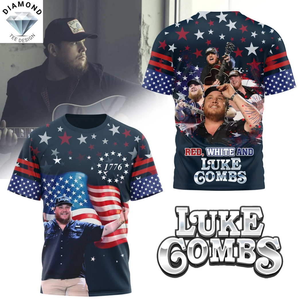 Red White And Luke Gombs 3D T-Shirt Red White And Luke Gombs 3D T-Shirt