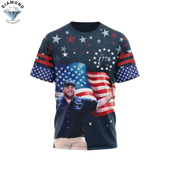 Red White And Luke Gombs 3D T-Shirt