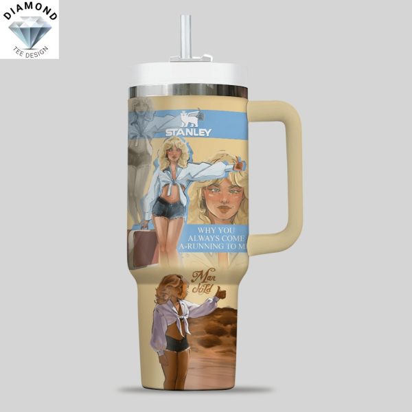 Sabrina Carpenter Manchild Tumbler With Handle And Straw
