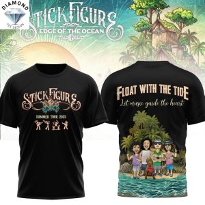 Stick Figure Summer Tour 2025 3D T-Shirt