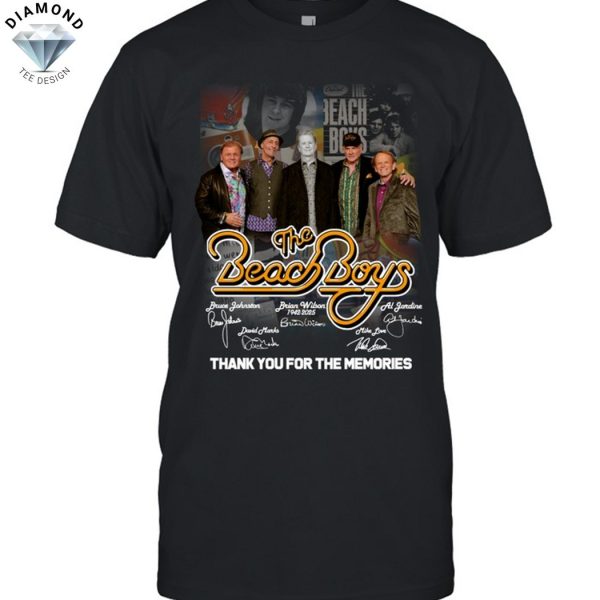 The Beach Boys Signature Thank You For The Memories Unisex T-Shirt