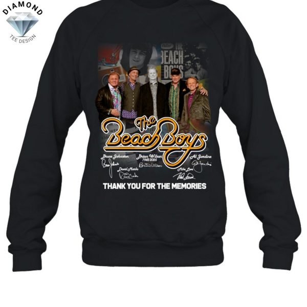 The Beach Boys Signature Thank You For The Memories Unisex T-Shirt