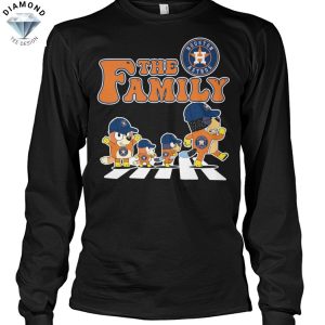 The Family Bluey x Houston Astros Unisex T-Shirt