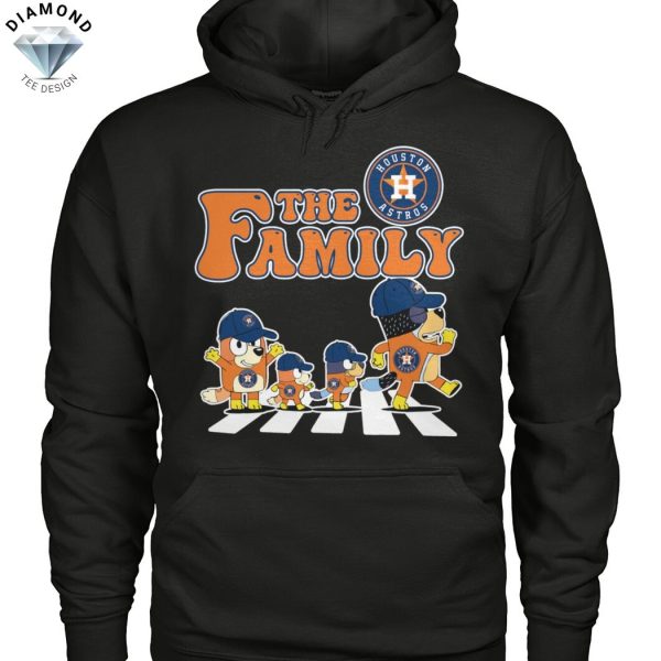 The Family Bluey x Houston Astros Unisex T-Shirt