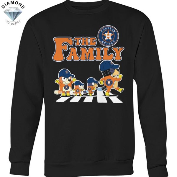 The Family Bluey x Houston Astros Unisex T-Shirt