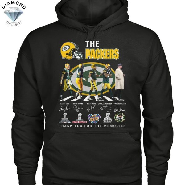 The Green Bay Packers Signature Thank You For The Memories Unisex T-Shirt
