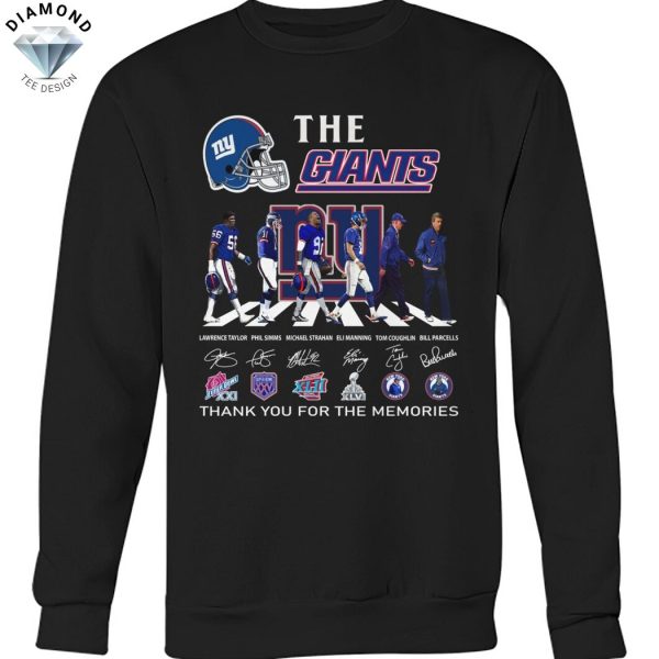 The New York Giants Signature Thank You For The Memories Unisex T-Shirt