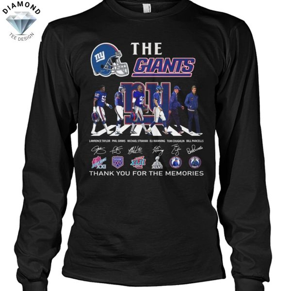 The New York Giants Signature Thank You For The Memories Unisex T-Shirt