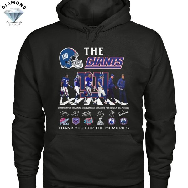 The New York Giants Signature Thank You For The Memories Unisex T-Shirt