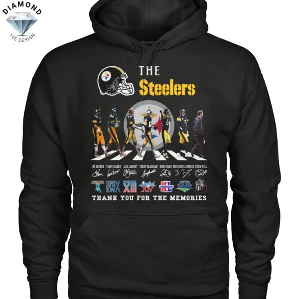 The Pittsburgh Steelers Signature Thank You For The Memories Unisex T-Shirt