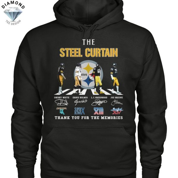 The Steel Curtain Pittsburgh Steelers Signature Thank You For The Memories Unisex T-Shirt