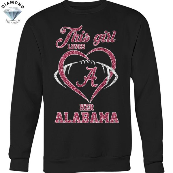 This Girl Loves Her Alabama Crimson Tide Unisex T-Shirt