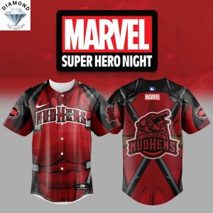 Toledo Mud Hens Super Hero Baseball Jersey