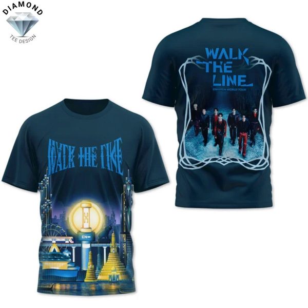 Walk The Line Enhypen 3D T-Shirt