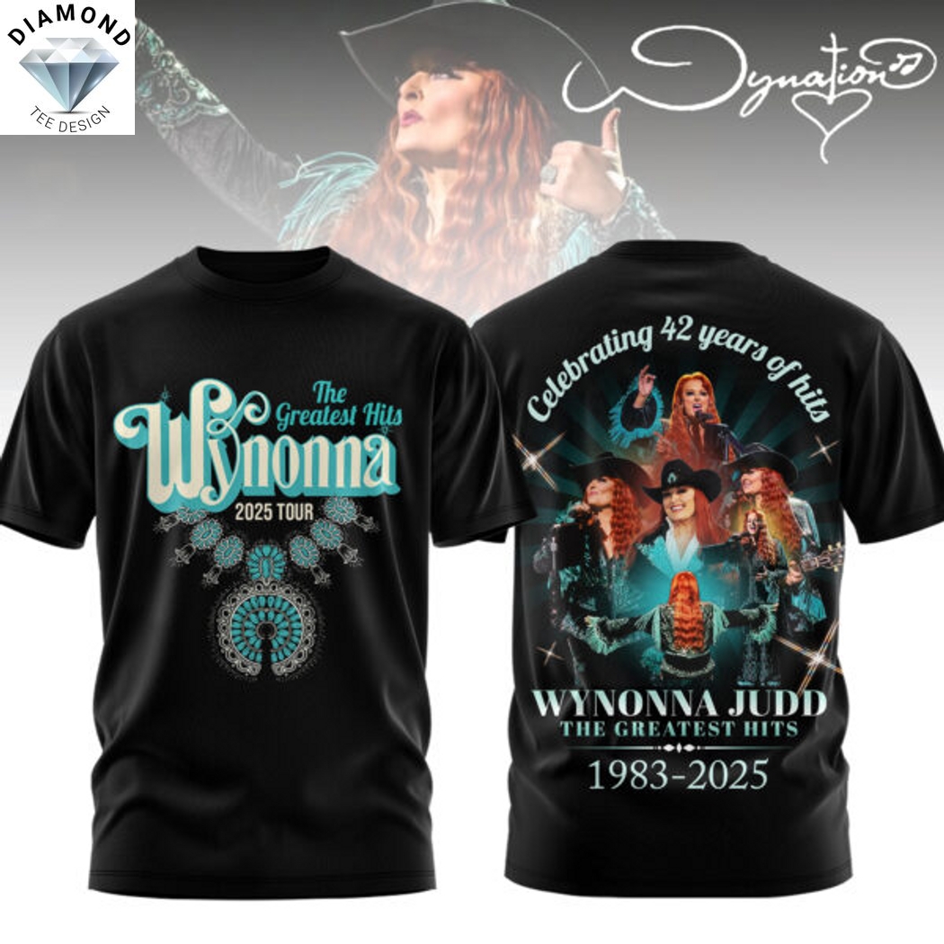 Wynonna Judd The Greatest Hits Tour 2025 3D T-Shirt Wynonna Judd The Greatest Hits Tour 2025 3D T-Shirt