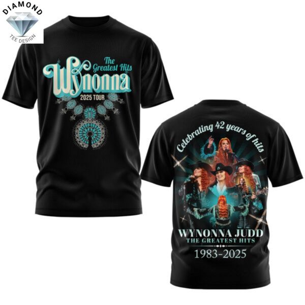 Wynonna Judd The Greatest Hits Tour 2025 3D T-Shirt