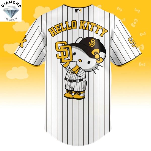 2025 San Diego Padres x Hello Kitty Baseball Jersey
