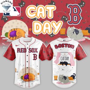 Boston Red Sox x Cat Day Baseball Jersey