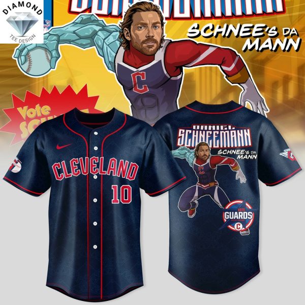 Cleveland Guardians All-Star Daniel Schneemann Baseball Jersey
