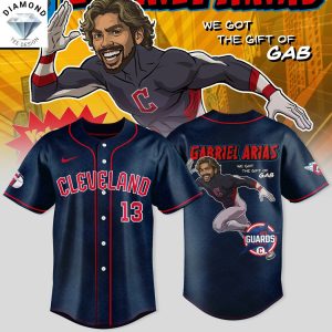 Cleveland Guardians All-Star Gabriel Arias Baseball Jersey